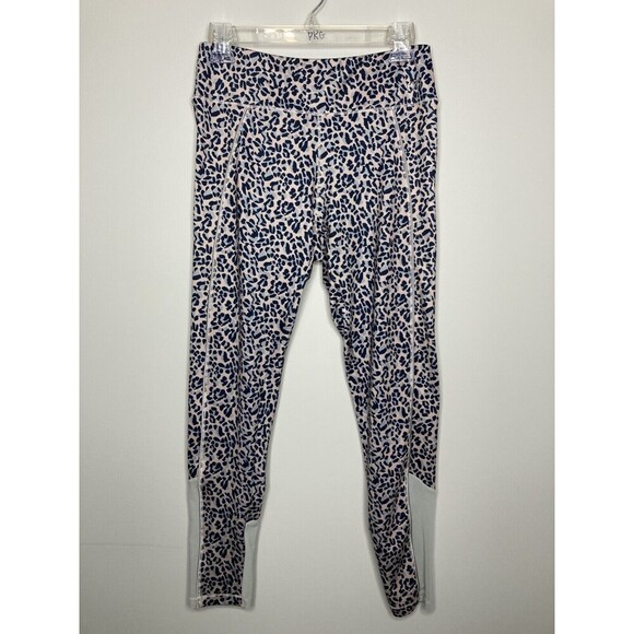 2XIST Workout Legging Women Size Medium Mesh Panels Full Length Back Zip Pocket - Picture 1 of 4